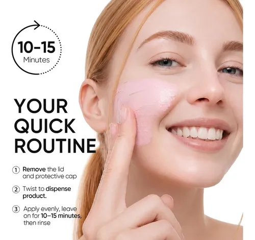 Mascarilla Arcilla En Barra Skintific Rose Pdrn Niacinamida
