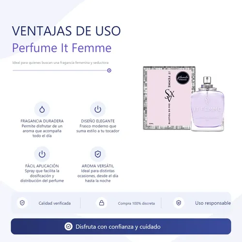 Perfume Intimo Aromatico Para Mujeres Fragancia Floral