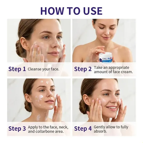 Moisturizing Face Cream For Dry Sensitive Skin, #4, 100ml