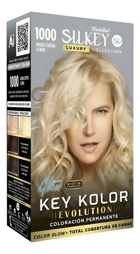 Kit Key Kolor Evolution Luxury Collection Silkey 1000 Rubio Extra Claro