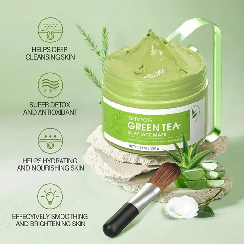 Mascarilla De Arcilla Con Vitamina C Y Cúrcuma Que Limpia Pr