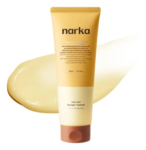 Mascarilla Capilar Narka 230ml Reparación De Enlaces Vegana