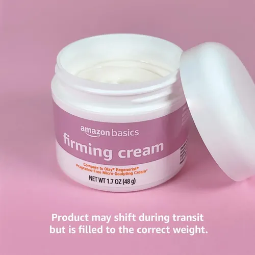 Crema Reafirmante Amazon Basics 48g Sin Fragancia