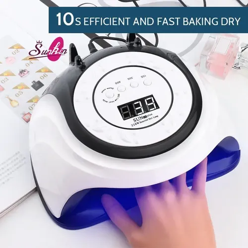 Cabina Para Uñas Profesional Uv/led 36 Leds Sun C6 216w