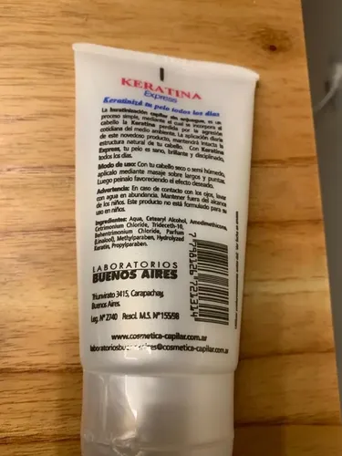 Keratina Express Mary Bosques Crema Sin Enjuague 150gr