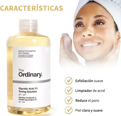 Tónico Exfoliante Con Ácido Glicólico 7% The O Rdinary