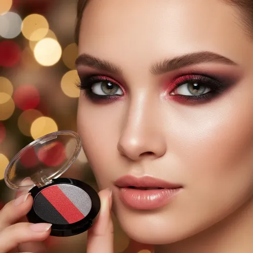 Paleta De Sombras Vegano Trio Faces Natura Ojos