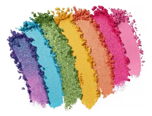 Paleta De 10 Sombras Shimmer Brillosas De Morphe