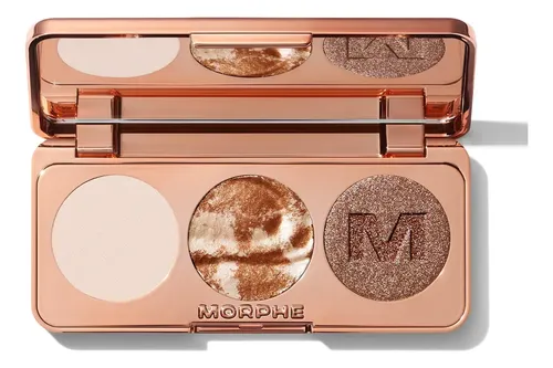 Paleta de sombras de ojos Morphe Dazzling Metallics Champagne On Tap