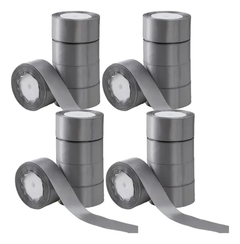 20 Rollos De Listón Decorativo De 4 Cm De Ancho, Largo 45 M