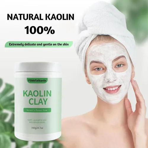 Polvo De Arcilla De Caolín Blanco Fsbbtaibanle 32 Oz Para