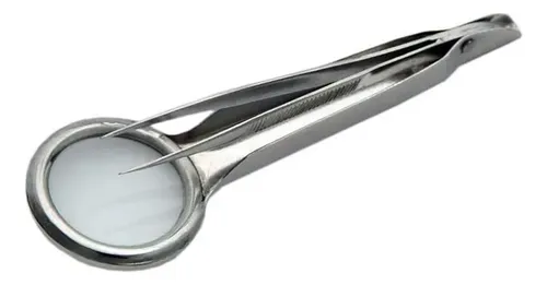 Ceja De Metal Con Cristal