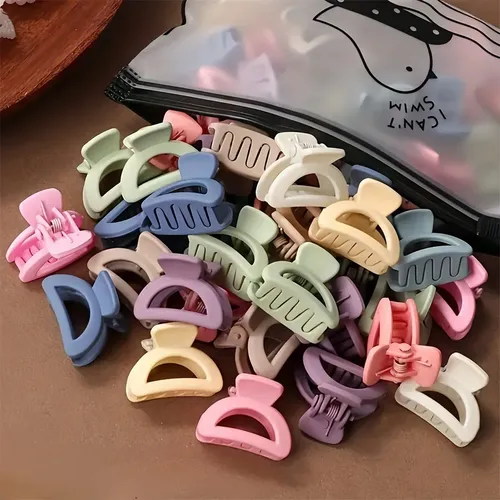 Set 20 Hebillas Tipo Garra Para El Pelo 20pcs