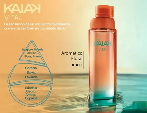 Kaiak Vital Femenino Edt 100 Ml. Natura