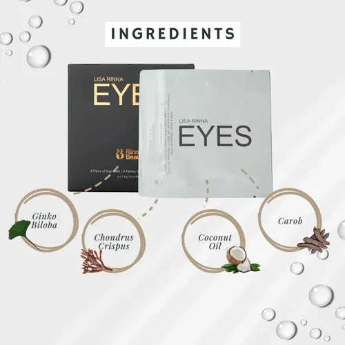 Parches De Gel Refrescantes Bright Eyes Bajo Los Ojos