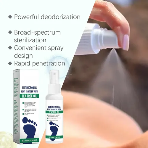H Spray Para Pies Antitranspirante Y Antiolor – 100 Ml