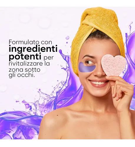 Parche De Ojos Bloomora Con Ácido Hialurónico 30 Pares
