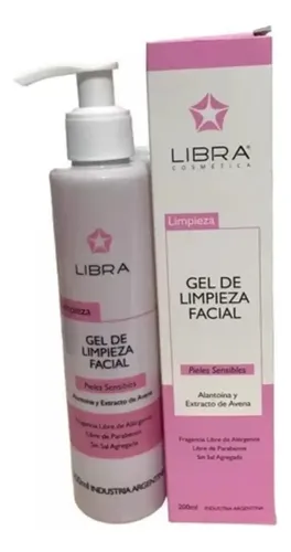 Gel De Limpieza Facial Piel Sensible 200ml Libra