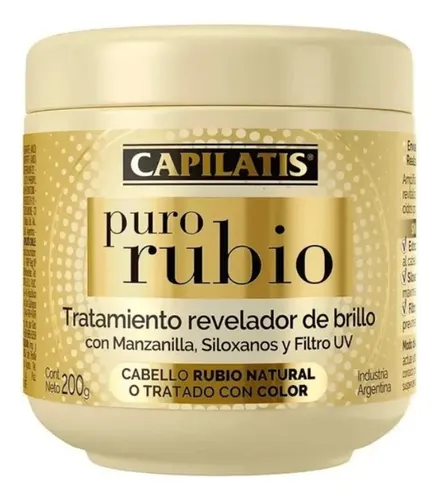 Capilatis Puro Rubio Shampoo + Acondicionador + Tratamiento