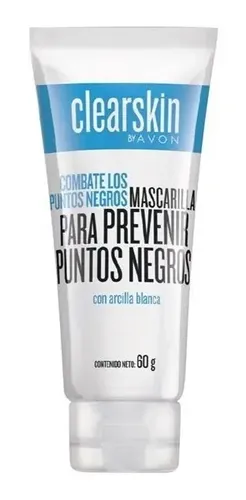 Avon Mascarilla P/ Prevenir Puntos Negros C/arcilla Blanca