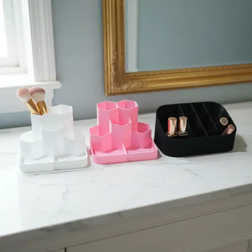 Organizador Modular Maquillaje Cosméticos Cat