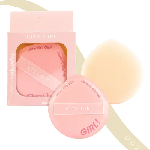 Esponja De Maquillaje Gota City Girl P/ Apicar Difuminar
