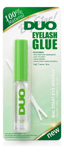 Pegamento De Pestañas Duo Con Aplicador Pincel Color Transp Transparente