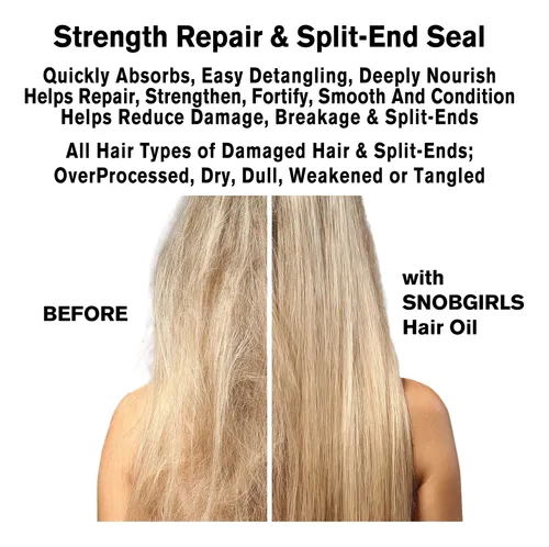 Cápsulas De Aceite Capilar Snobgirls Strongforce Strength Re