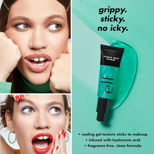 Face Primer E.l.f. Power Grip Mini Hidratante A Base De Gel