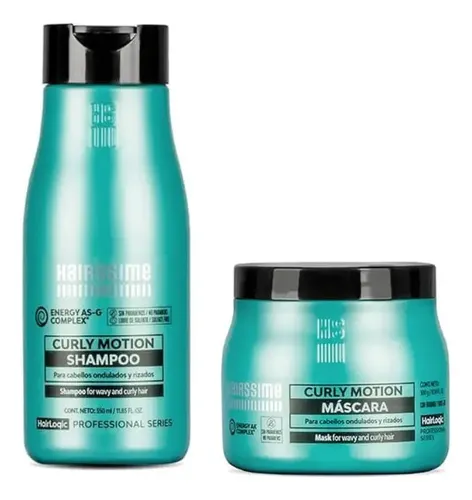 Shampoo Y Mascara Curly Motion Hairssime Apto Curly