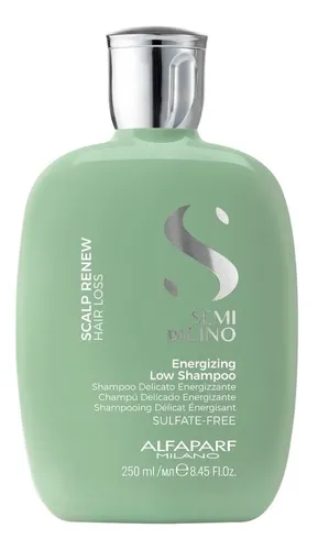 Shampoo Alfaparf Semi di Lino Energizante Anticaída para Cabello Debilitado de 250 mL