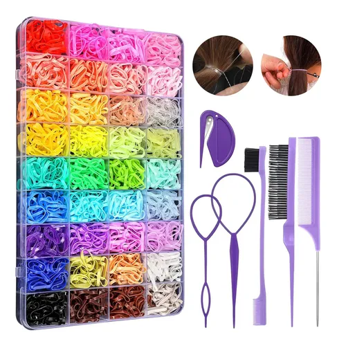 2200 Ligas For El Cabello Y Pinzas For Niñas Accesorios
