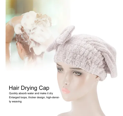 Premium 5 Gorras Para Secar El Cabello, Fibra De Carbono,