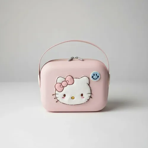 Neceser Organizador Hello Kitty Maquillaje Rígido Viaje