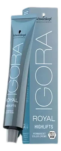 Tintura Igora Royal Schwarzkopf Highlift 12-1 Super Aclarante Ceniza