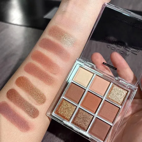 Paleta 9 Sombras Marrón Baisen Diary Chocolate