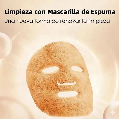 Mascarilla Facial Burbuja Zanahoria Ácido Salicílico X12