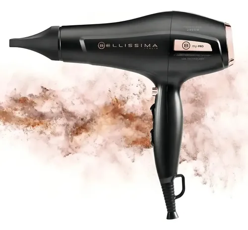 Secador De Pelo Bellissima My Pro P3 3400 Color Negro