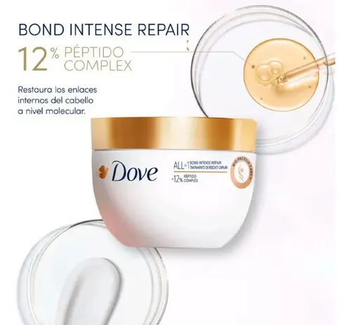 Combo Dove Bond Intense Repair Óleo Sérum Capilar + Máscara
