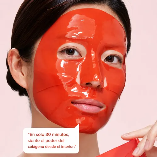 Mascarilla Gel Vegan Collagen Red Ginseng Mask Mary&may