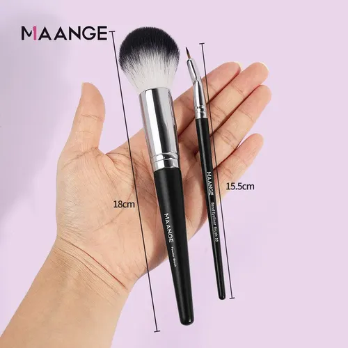 18 Piezas Brochas Set De Brochas Maquillaje Profesional Colo