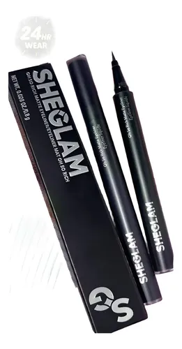 Delineador Líquido Sheglam Oh So Rich Mate, de Larga Duración y a Prueba de Agua