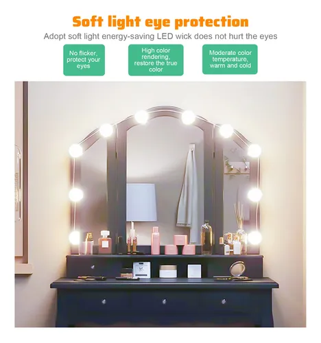 Repuesto De Luz Para Espejo De Maquillaje Frontal