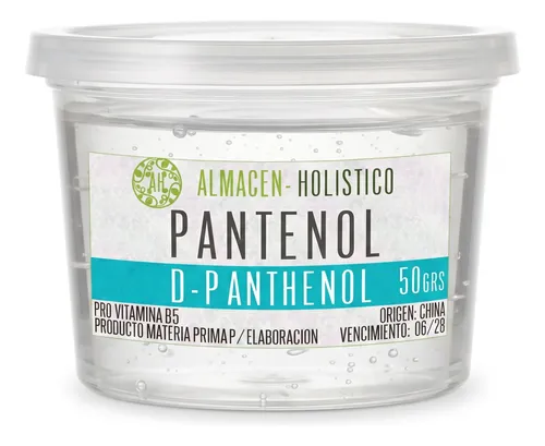 Pantenol 99% D-panthenol Pro Vitamina B5 50grs