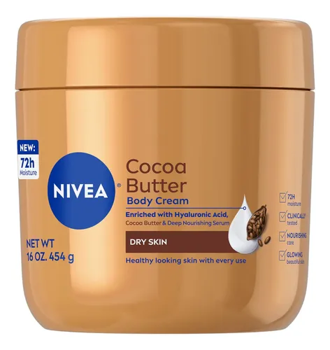 Crema Corporal Nivea Manteca De Cacao : Manteca Cacao – 454g