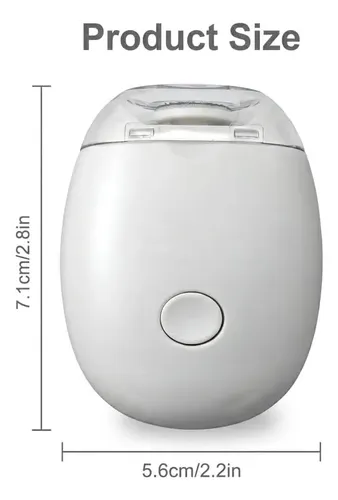 Cortauñas Eléctrico Automático Con Luz Led De 3 Velocidades