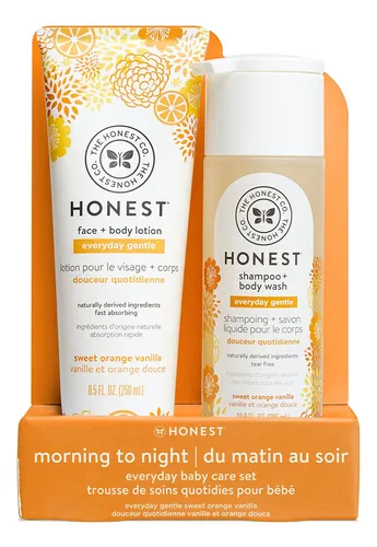 Champú, Gel De Baño Y Facial Y Loción Corporal The Honest Co