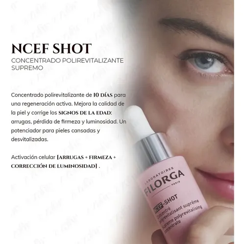 Filorga Sérum Concentrado Polirevitalizante Ncef-shot Todo Tipo De Piel