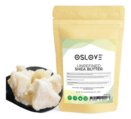 Manteca De Karité Orgánica Sin Refinar Oslove Organics 1kg