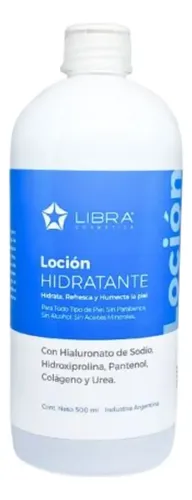 2 Locion Hidratante Tonica 500gr Libra Cosmetica Momento De Aplicación Día/noche Tipo De Piel